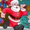 Santa Claus running