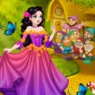 Snow white fairytale dressup